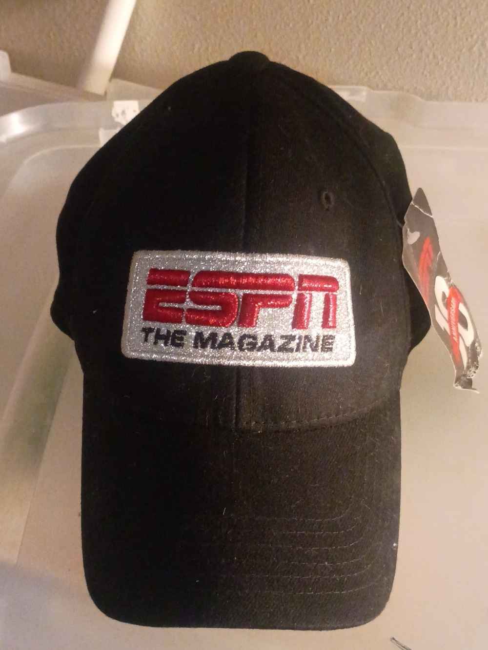 ESPN THE MAGAZINE ANNIVERSARY HAT 1998-2008 COLLECTORS FITTED CAP ONE SIZE NWT